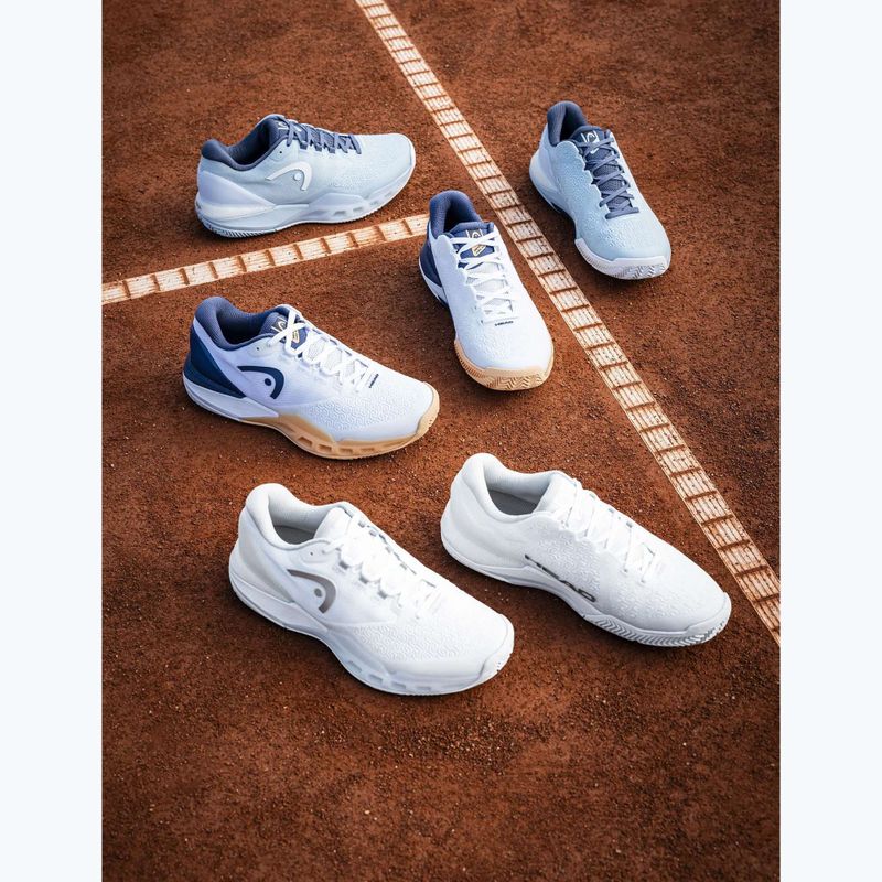 Dámské tenisové boty HEAD Revolt Pro 5.0 Clay light blue/dark blue 12