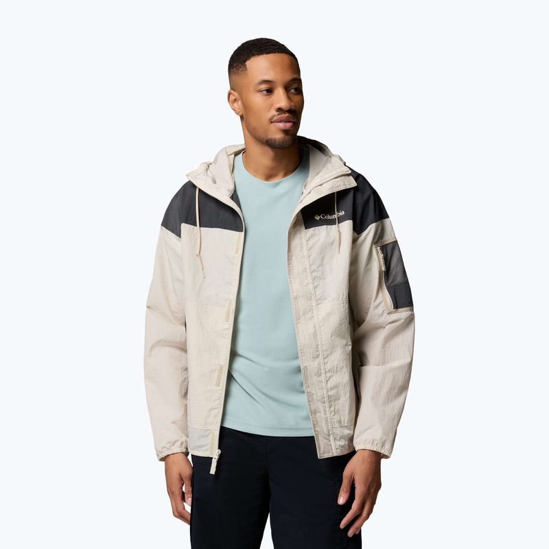 Pánská větrovka Columbia Challenger II Windbreaker dark stone/shark 5