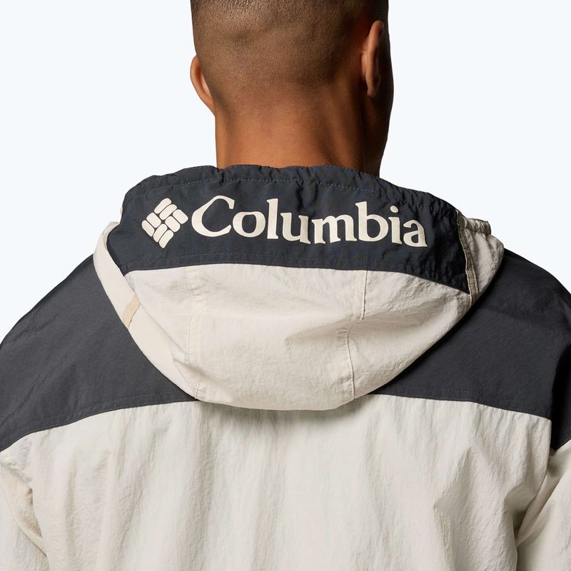 Pánská větrovka Columbia Challenger II Windbreaker dark stone/shark 7