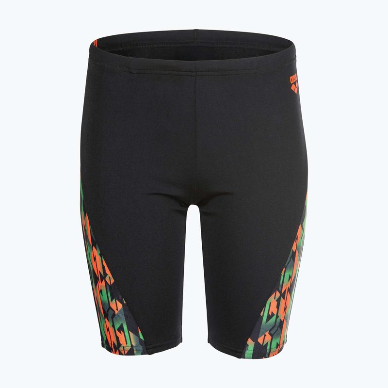 Dětské plavky Arena Print Swim black/orange multi 6