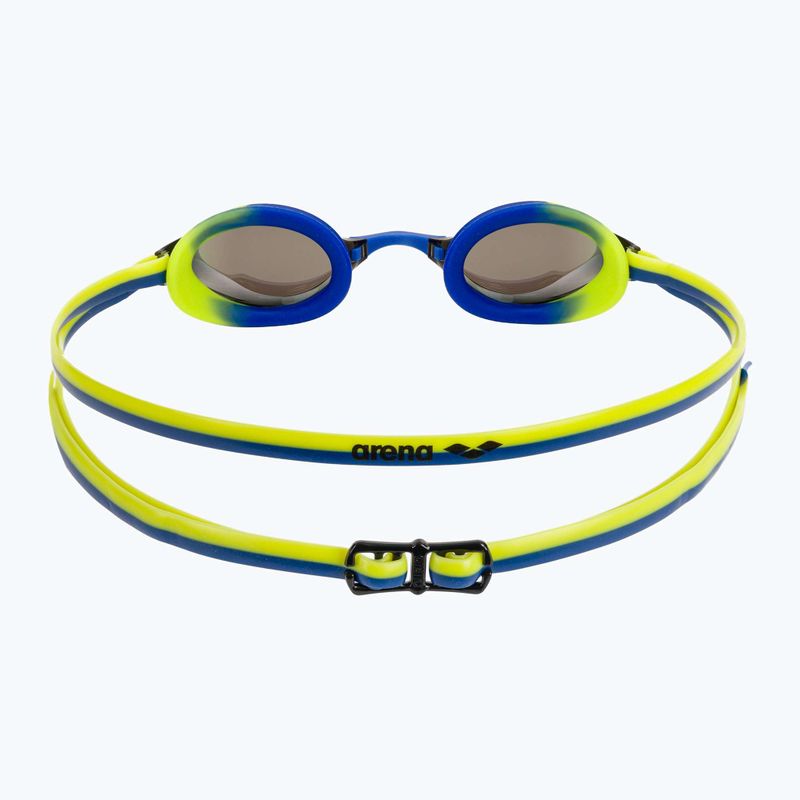 Dětské plavecké brýle arena Python Mirror Jr blue/blue/lime 4