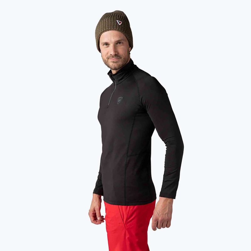 Pánská termoakční mikina Rossignol Classique 1/2 Zip black 4