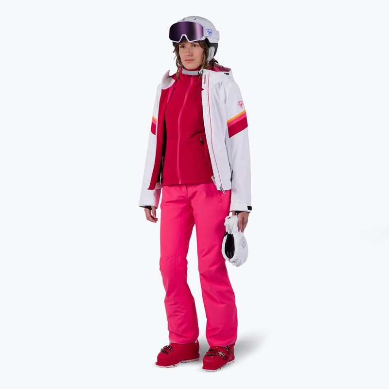 Dámská mikina Rossignol Strawpile Fleece Fz ruby red 2
