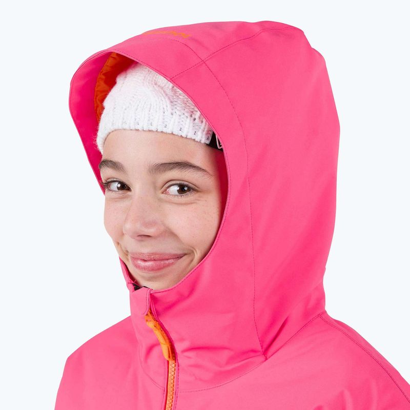 Dětská lyžařská bunda Rossignol Jr Strawpile tea rose 4
