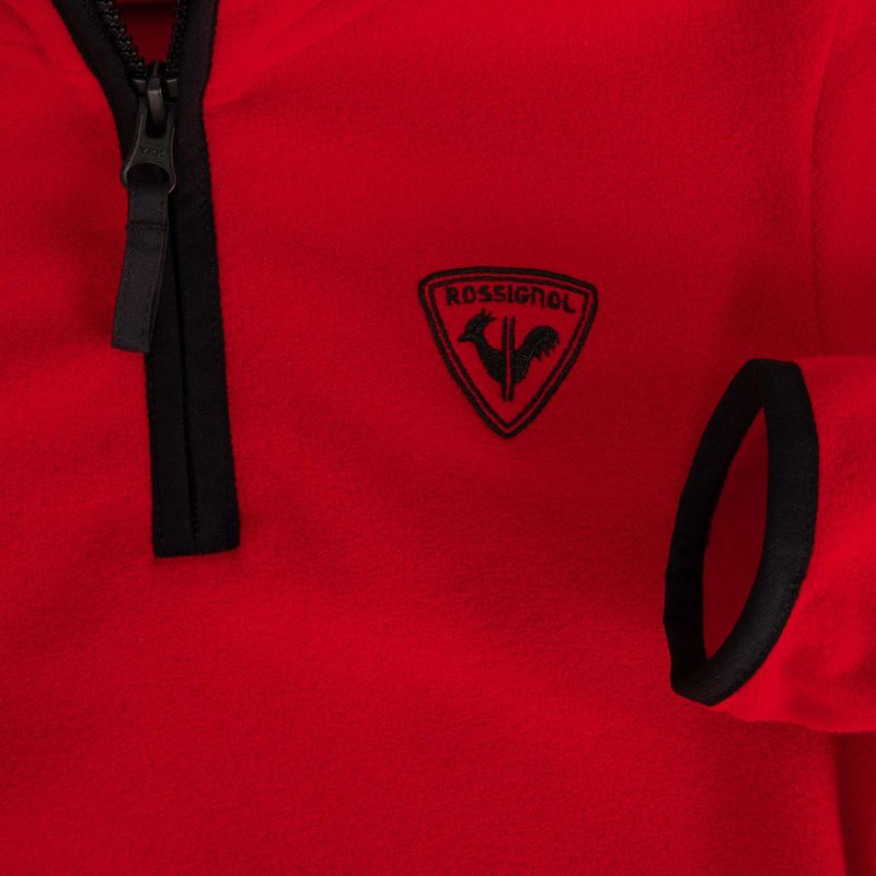 Dětská mikina Rossignol Jr Strawpile Fleece Fz sports red 8
