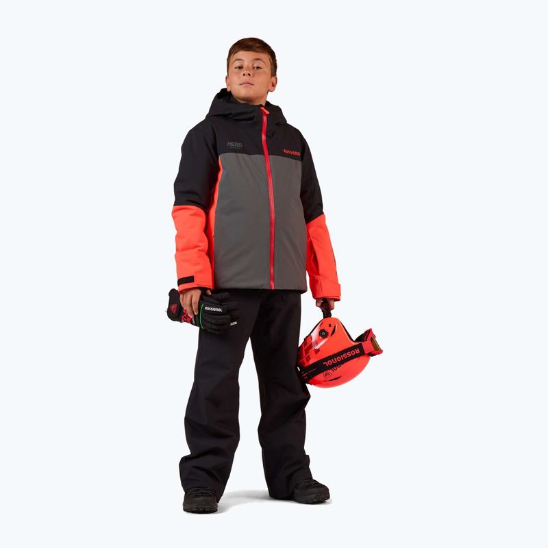 Dětská lyžařská bunda Rossignol Hero Velika Insulated black 2