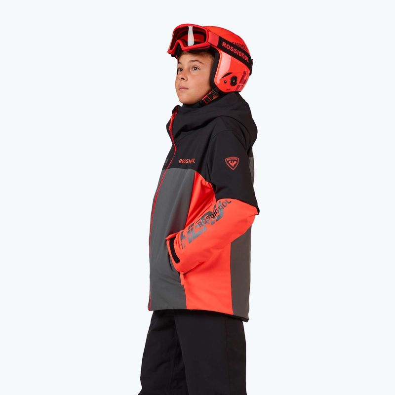 Dětská lyžařská bunda Rossignol Hero Velika Insulated black 4
