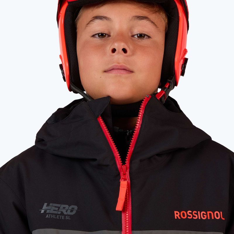Dětská lyžařská bunda Rossignol Hero Velika Insulated black 5