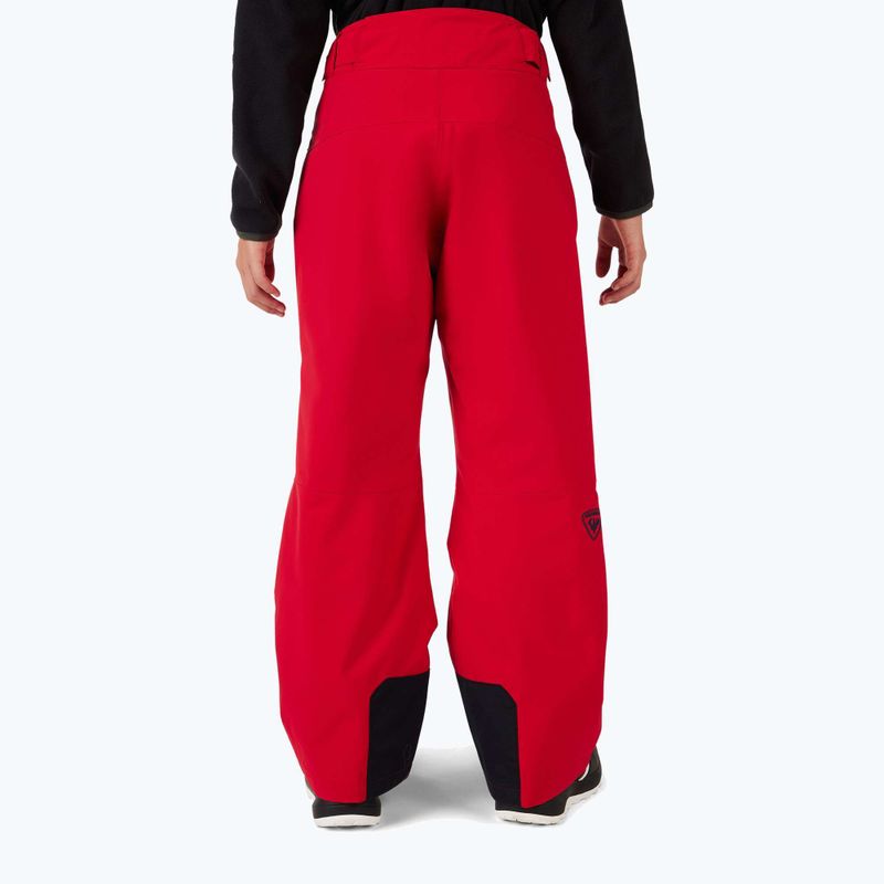 Dětské lyžařské kalhoty Rossignol Insulated Girls ruby red 3