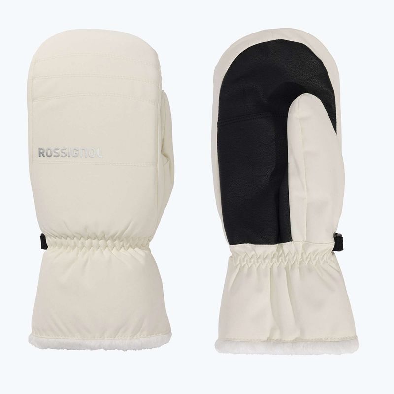Dámské lyžařské rukavice Rossignol Perfy M natural white
