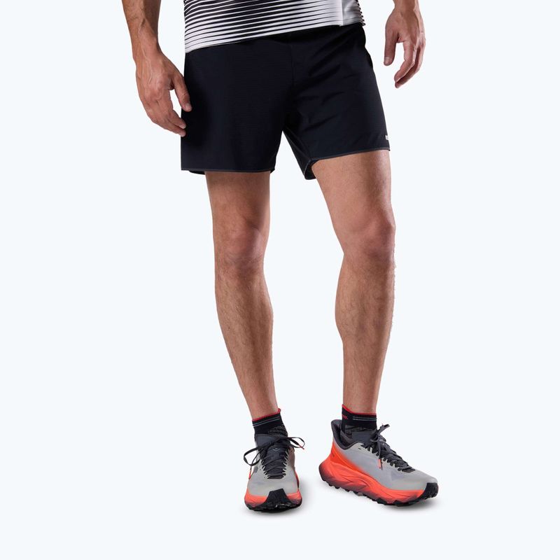 Běžecké šortky Rossignol Sapa 2IN1 7" black