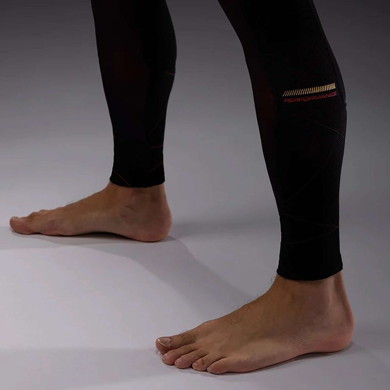 Pánské tréninkové legíny Venum Tactical XT Spats black/burgundy/gold 8