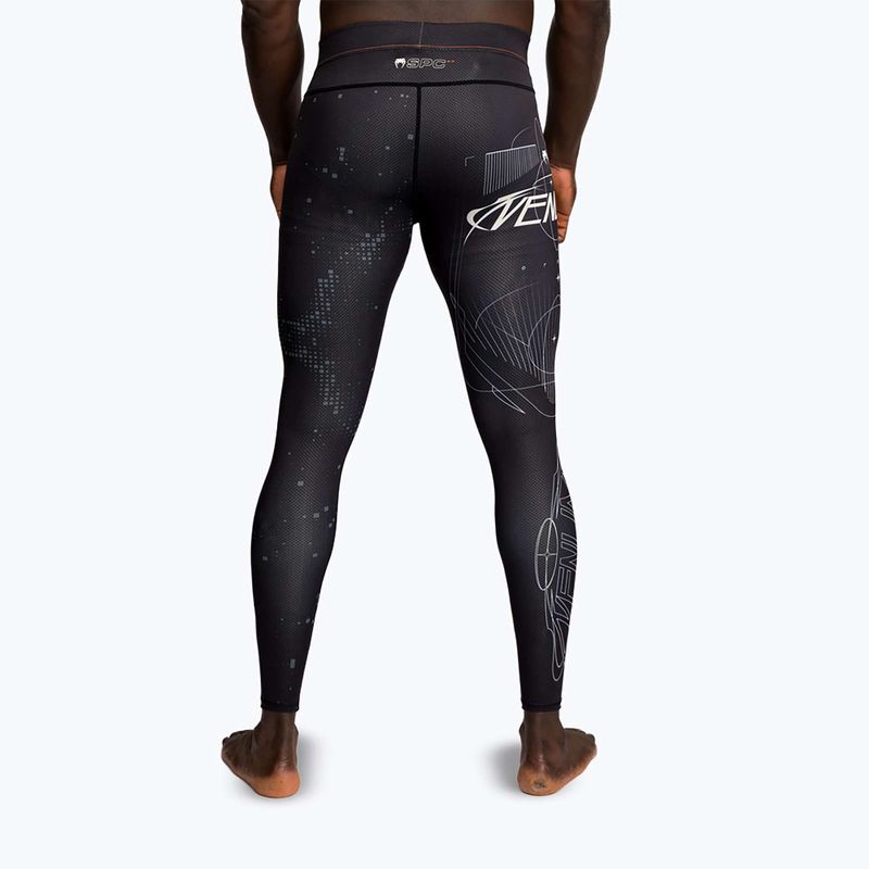 Pánské tréninkové legíny Venum Eclipse Spats black/ivory 3
