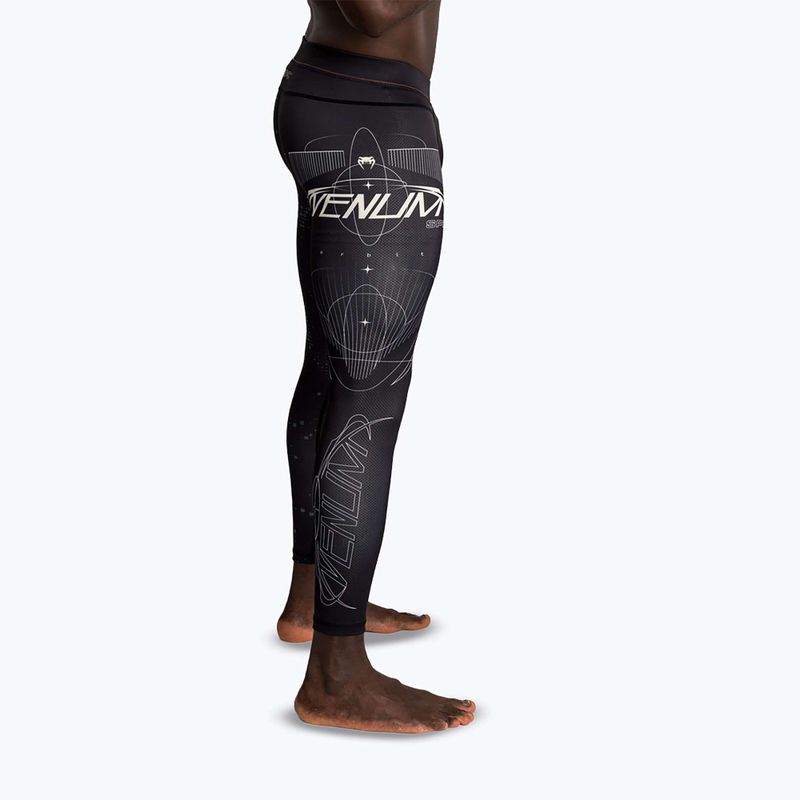 Pánské tréninkové legíny Venum Eclipse Spats black/ivory 5