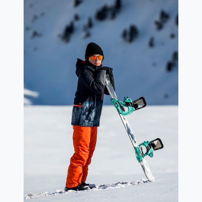 Dětské snowboardové kalhoty Quiksilver Estate oranžové EQBTP03033 11