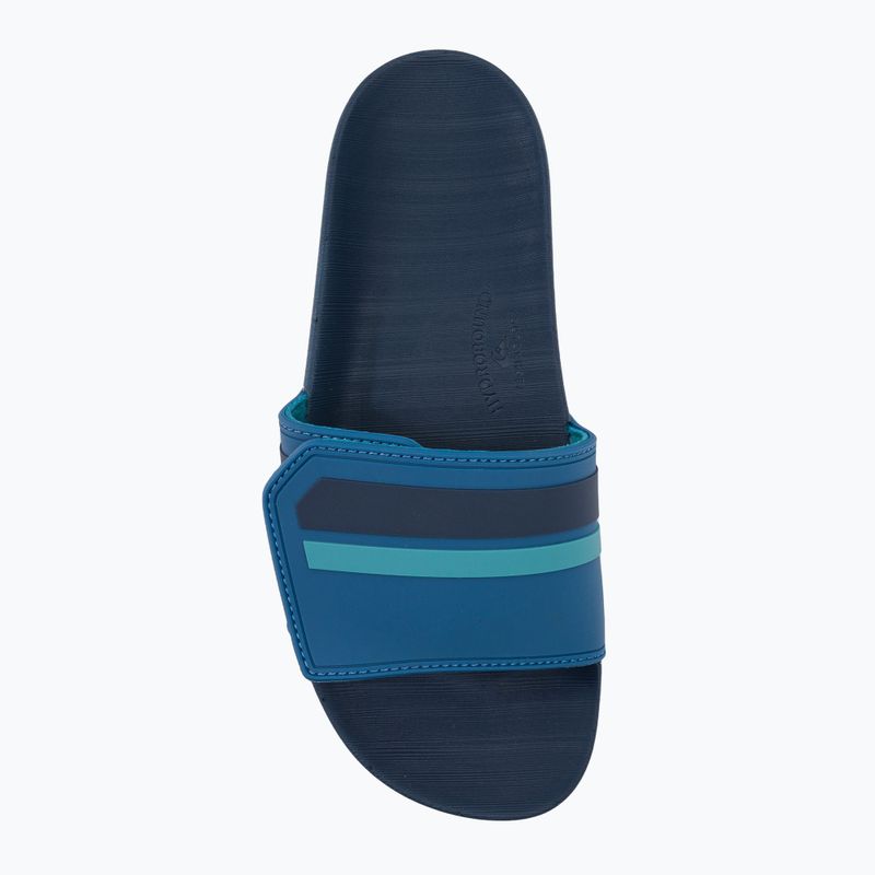 Pánské žabky Quiksilver Rivi Slide Adjust blue/blue/green 6