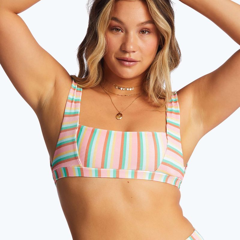 Horní díl plavek Billabong Island Glow Tanlines Tank multicolor 4