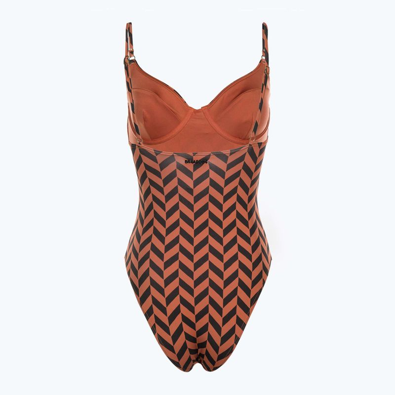 Dámské jednodílné plavky Billabong Cross Step brick 5