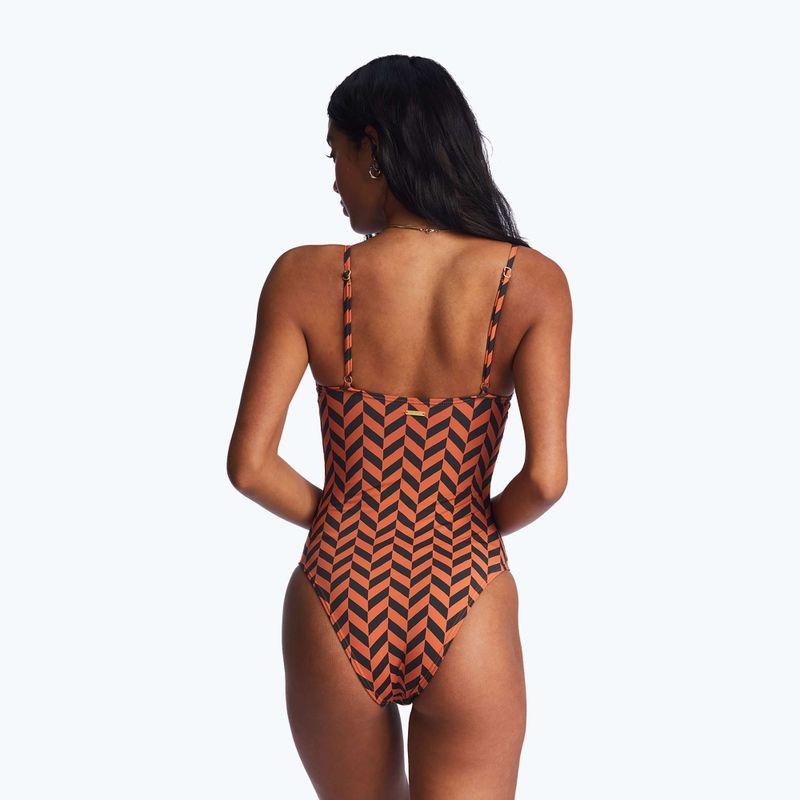 Dámské jednodílné plavky Billabong Cross Step brick 4