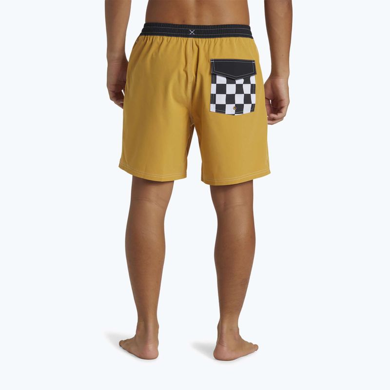 Pánské plavecké šortky Quiksilver Original Straight 17 mustard 3