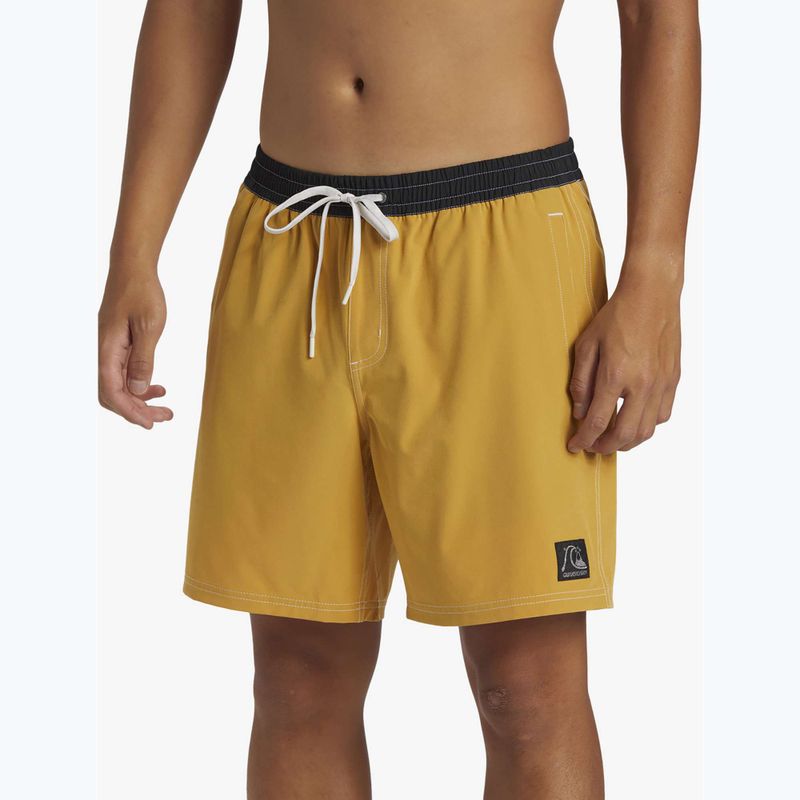 Pánské plavecké šortky Quiksilver Original Straight 17 mustard 4