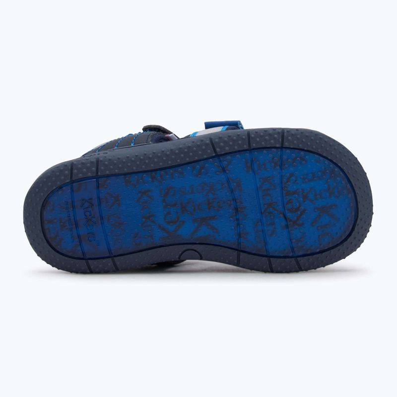 Dětské sandály Kickers Kickbeachou navy 4