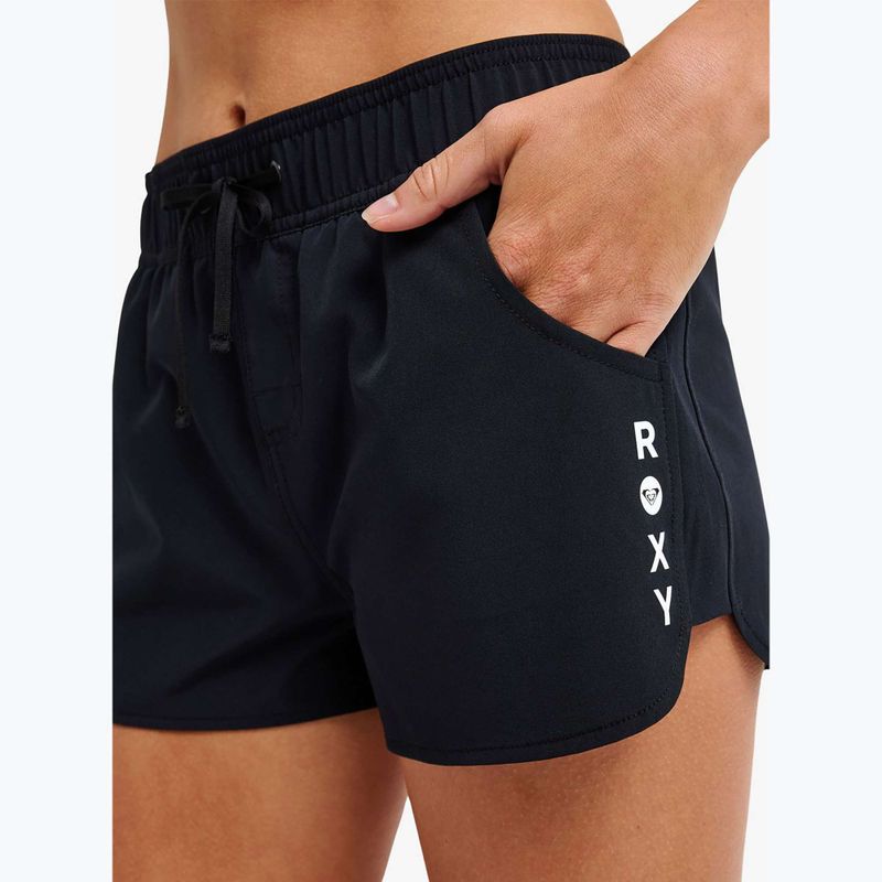 Dámské koupací šortky ROXY Wave 2ʼʼ anthracite 6