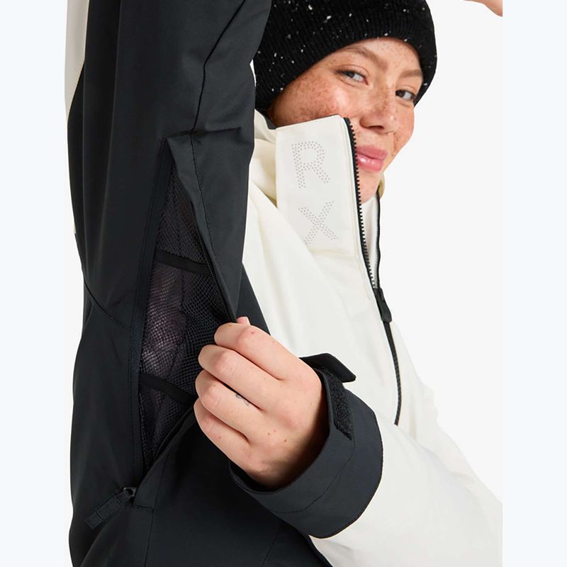 Dámská snowboardová bunda ROXY Free Jet Block true black 9