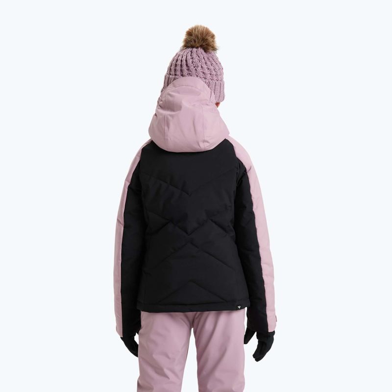 Dětská snowboardová bunda ROXY Snowsylva true black 3
