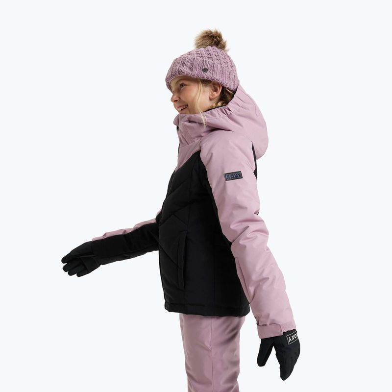 Dětská snowboardová bunda ROXY Snowsylva true black 4