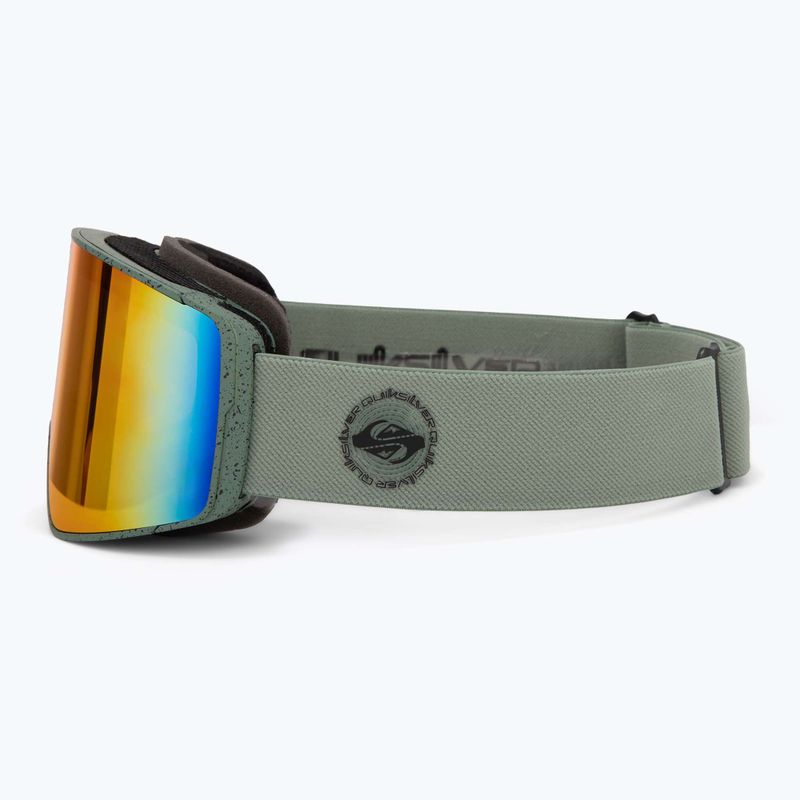 Pánské snowboardové brýle Quiksilver Storm MG dark ivy/clux ml red 4