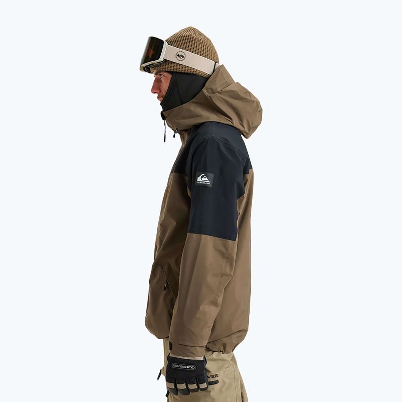 Dětská snowboardová bunda Quiksilver Forever Stretch GTX canteen 4
