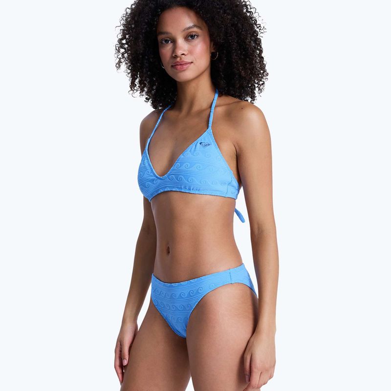 Spodní díl plavek ROXY Paradise Wave Moderate silver lake blue make a splash 5