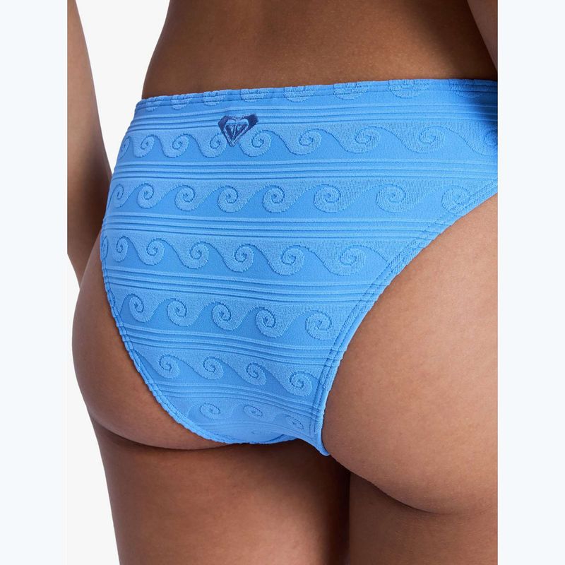 Spodní díl plavek ROXY Paradise Wave Moderate silver lake blue make a splash 6