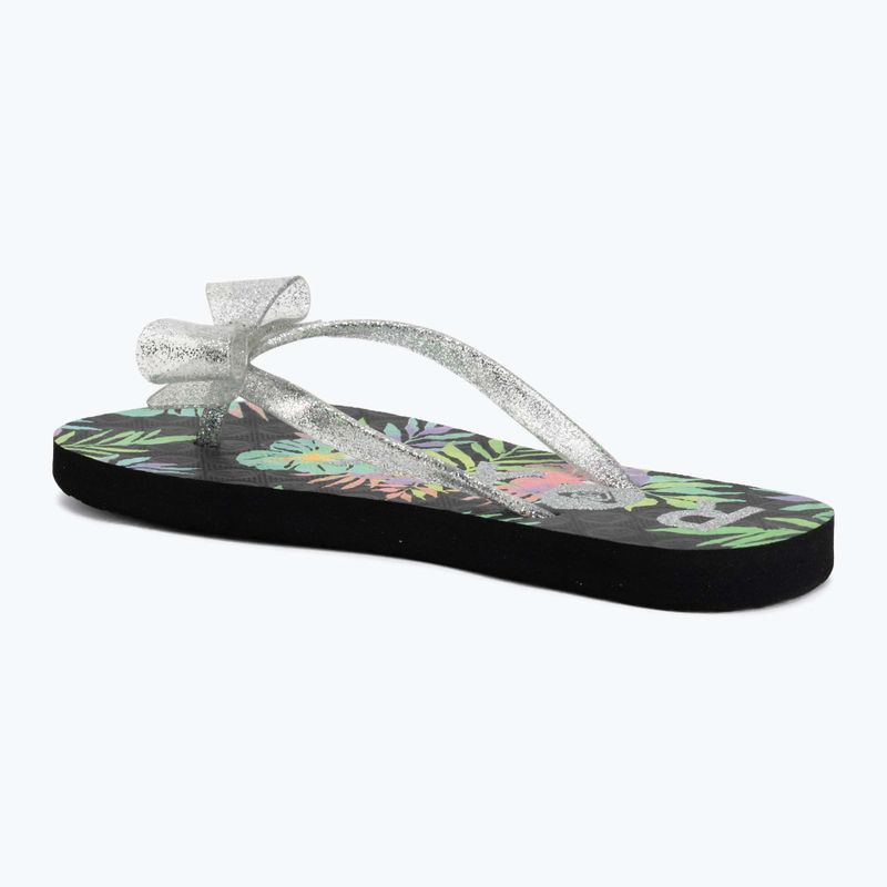 Dětské žabky ROXY Lulu IV black multi 1 3