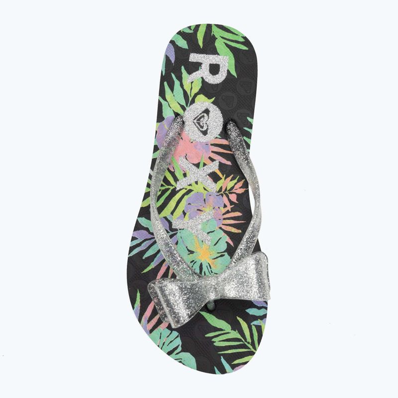 Dětské žabky ROXY Lulu IV black multi 1 5