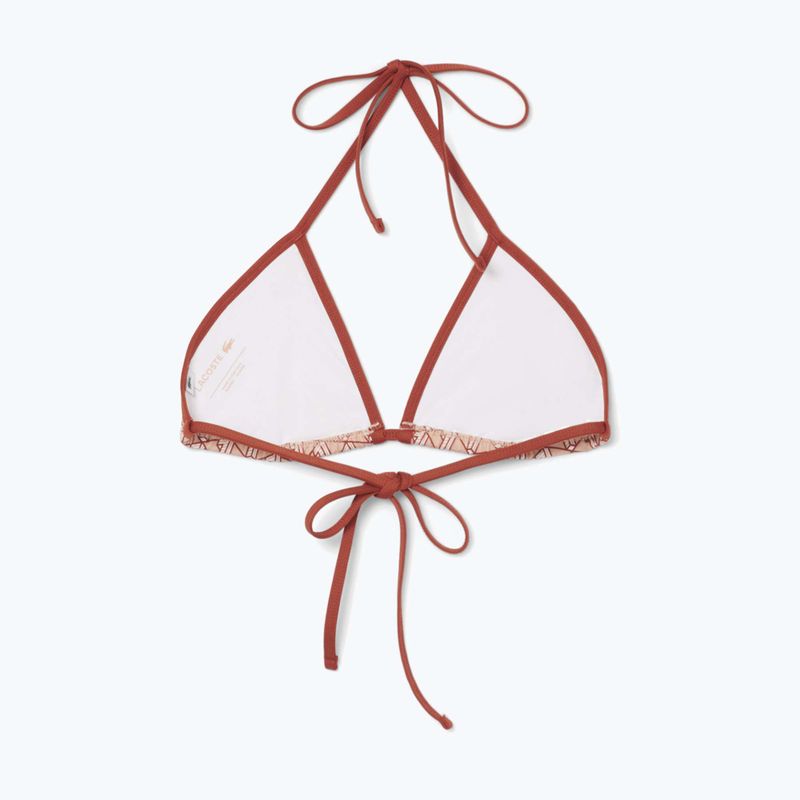 Horní díl plavek Lacoste MF9588 iberis/latte 2