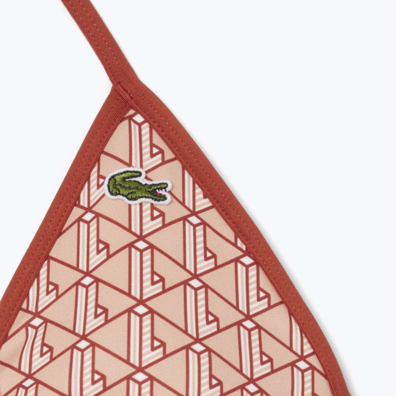 Horní díl plavek Lacoste MF9588 iberis/latte 3