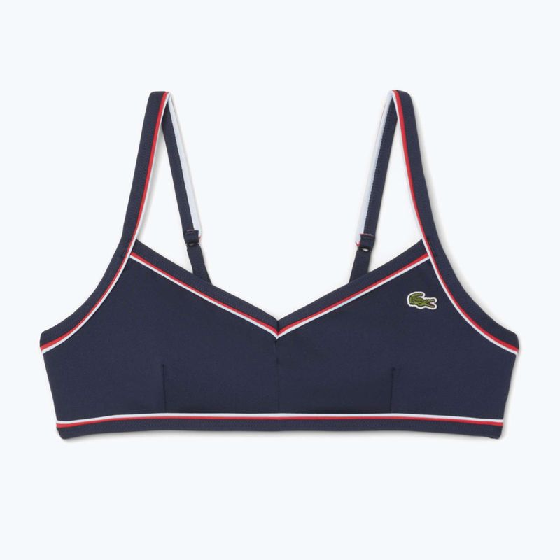 Horní díl plavek Lacoste MF9993 navy blue/rill grenadine