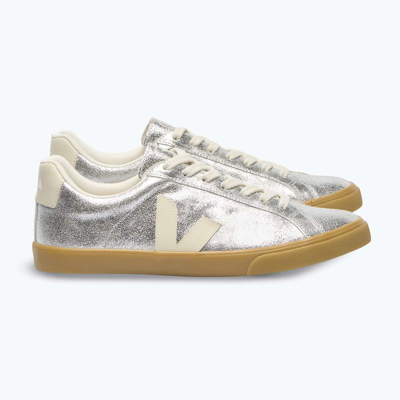Dámské boty VEJA Esplar Logo silver/pierre/natural 9