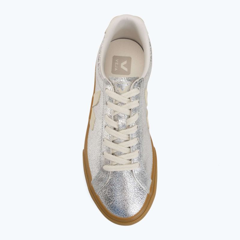 Dámské boty VEJA Esplar Logo silver/pierre/natural 5