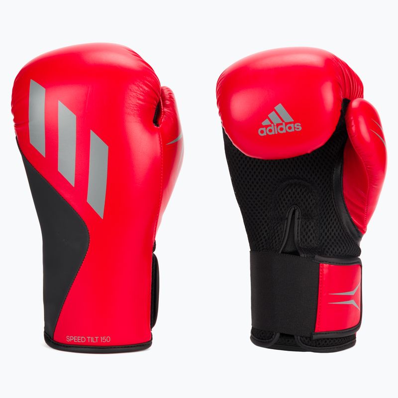 Boxerské rukavice adidas Speed Tilt 150 červené SPD150TG