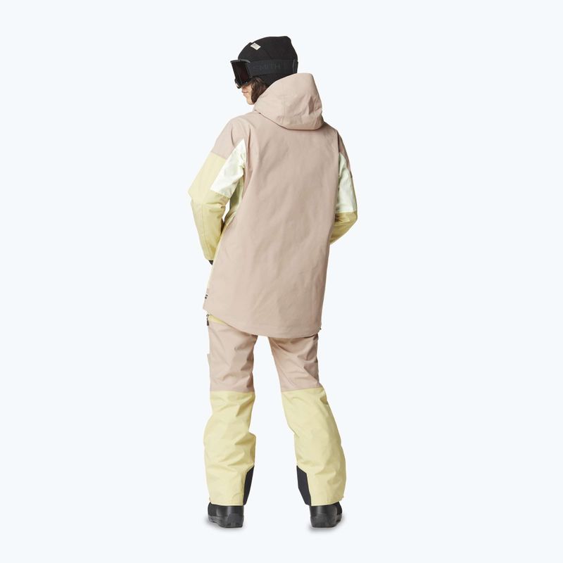 Dámská lyžařská bunda Picture Haakon roebuck / lime / cream hemp 3
