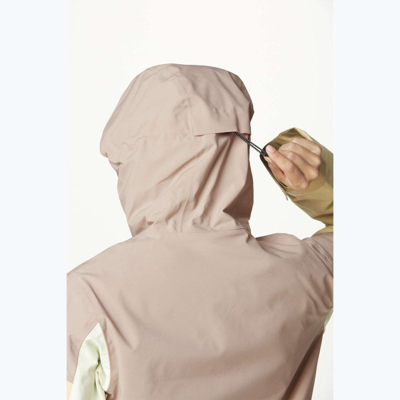 Dámská lyžařská bunda Picture Haakon roebuck / lime / cream hemp 4