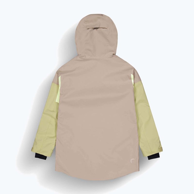 Dámská lyžařská bunda Picture Haakon roebuck / lime / cream hemp 8