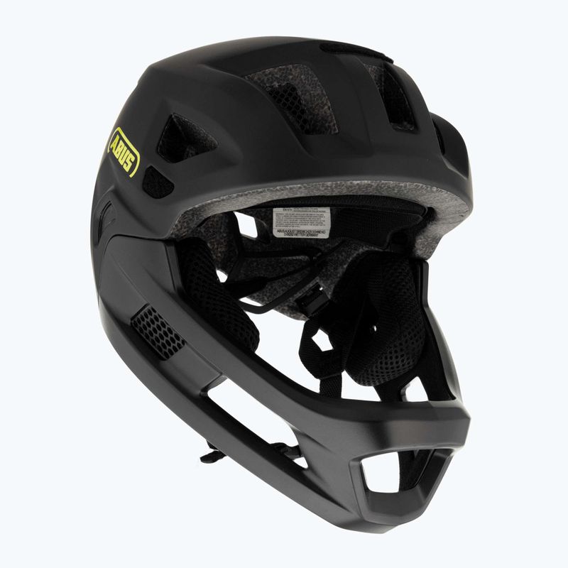 Dětská cyklistická helma ABUS Youdrop FF velvet black