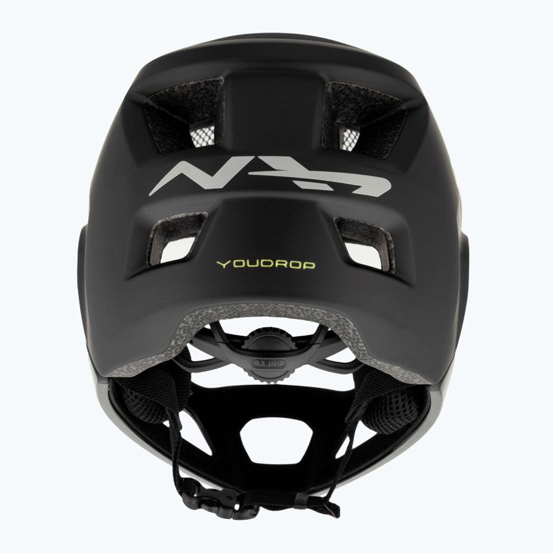 Dětská cyklistická helma ABUS Youdrop FF velvet black 3
