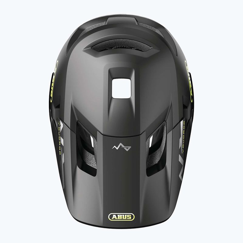 Dětská cyklistická helma ABUS Youdrop FF velvet black 6