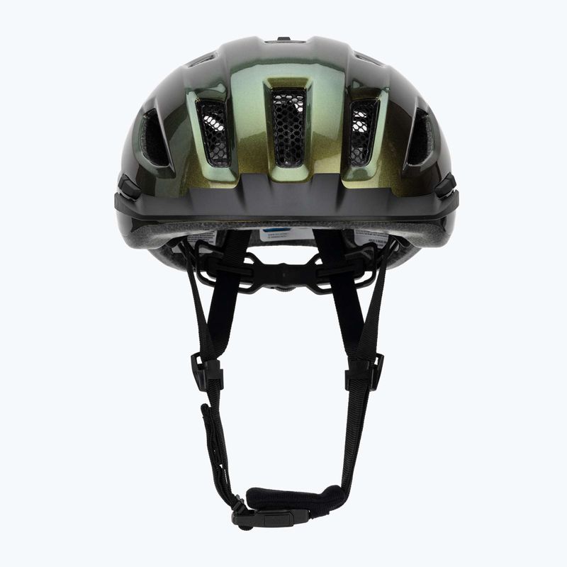 Cyklistická helma ABUS Urban-I 4.0 green pepper 2