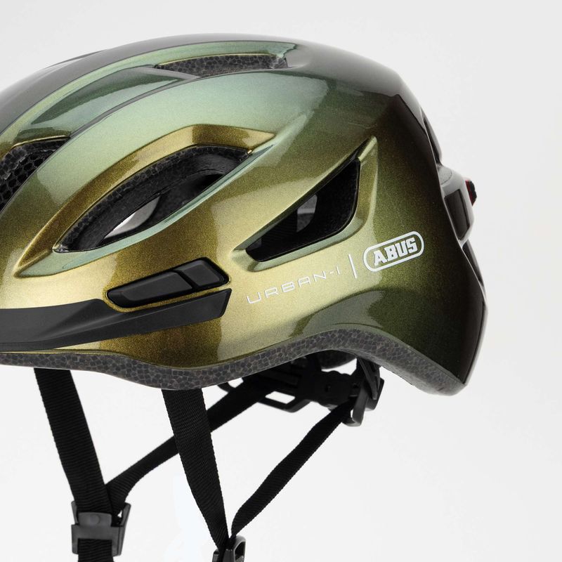 Cyklistická helma ABUS Urban-I 4.0 green pepper 8